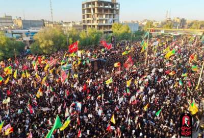النجف وكربلاء في حداد على القائد الشهيد؛ حضور ملايين المشيعين ووداع لا مثيل له في تاريخ العراق  