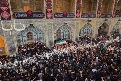 الميادين: أكثر من 2.5 مليون شخص شاركوا في مراسم تشييع زعيم الثورة الإسلامية الشهيد في النجف