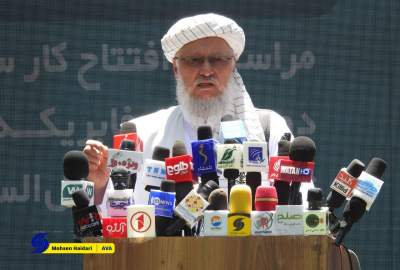 تصاویر/ افتتاح کار ساختمانی دومین فابریکه بزرگ تولیدی سمنت در جبل السراج ولایت پروان  