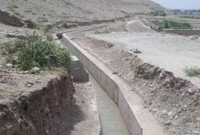 چهار کانال آبیاری با هزینه بیش از ۱۲۰ میلیون افغانی در بدخشان به بهره‌برداری رسید