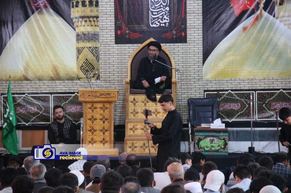 گزارش تصویری/ مراسم سوگواری شهادت پیامبر اکرم(ص)، امام حسن مجتبی(ع) و امام رضا(ع) در هرات  