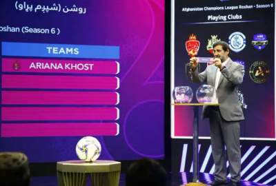قرعه‌کشی فصل ششم لیگ قهرمانان افغانستان روشن برگزار شد