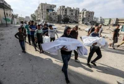 Four Members of a Family Killed in Zionist Regime Airstrike on Northern Gaza